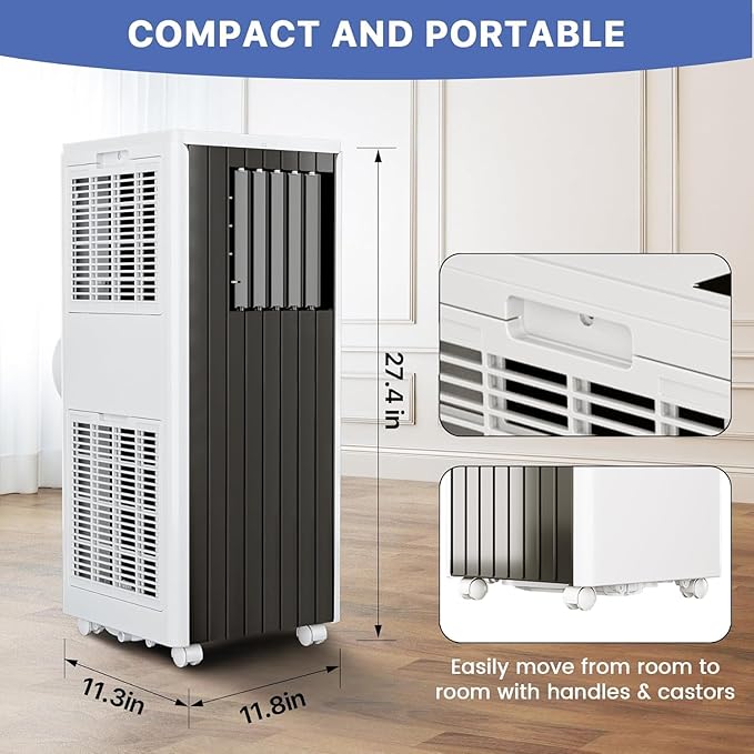 8000 BTUs Portable Air Conditioner - Image 7
