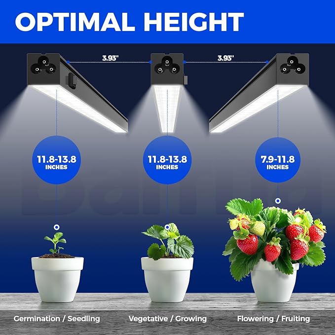 Barrina T5 Grow Lights for Indoor Plants, Full Spectrum Grow Light, 1ft LED - Image 6