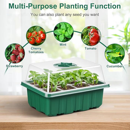 10 Pack Seed Starter Tray Seed Starter Kit - Image 6