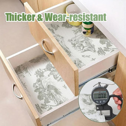 Tatyanna Shelf Liner for Kitchen Cabinets Non Adhesive Drawer Liner Non Slip - Image 4
