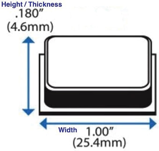 Clear Rubber Bumpers Large - Image 6
