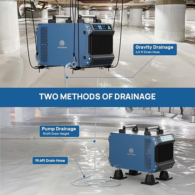ARGENDON 145 Pint Crawl Spaces Dehumidifier - Image 2