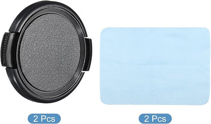 PATIKIL Camera Lens Cap, 2 Pack Sides Pinch Front Lens Cover - Image 3