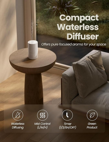 Waterless Essential Oil Diffuser, Portable Aromatherapy Diffuser - Image 2