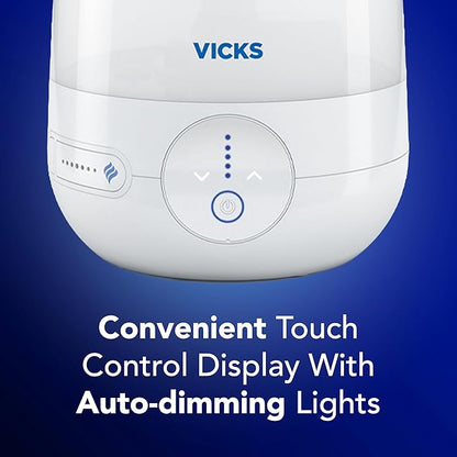 Vicks FilterFree Plus Cool Mist Plus Humidifier, Medium Room –Filter-Free Cool - Image 7