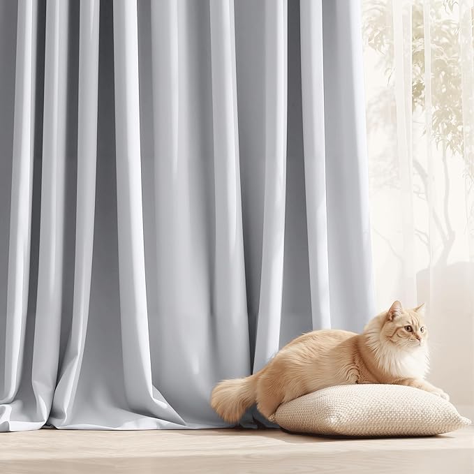 RYB HOME Extra Wide Outdoor Curtains - Image 5