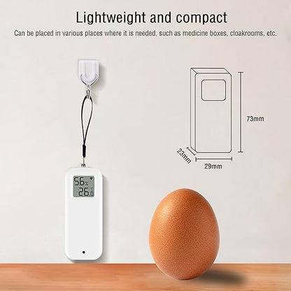 PHOVOLT WLAN Thermometer Hygrometer Sensor, Wireless Smart Temperature and - Image 5