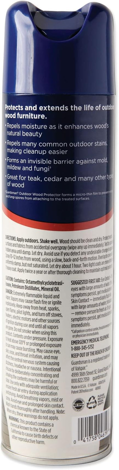 Guardsman Weather Defense Outdoor Wood Furniture Protector - 10 oz - Repels - Image 2