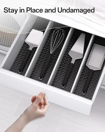 Shelf and Drawer Liner for Kitchen Cabinet, Non-Adhesive 18in x 120in - Image 8