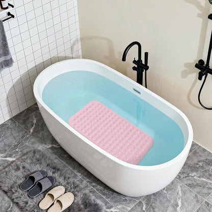 Anti-Slip Bathtub Shower mat, 27.5×14.5（Approximately 70×37cm） inch Soft - Image 5