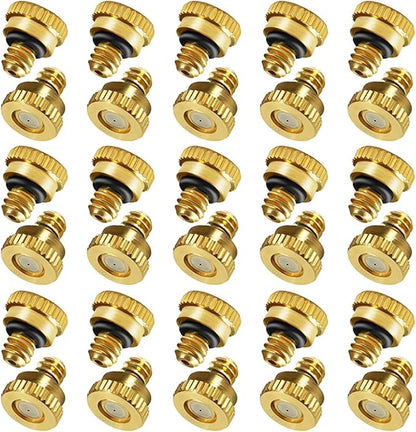 KUWAN 30pcs Brass Misting Nozzles by KUWAN