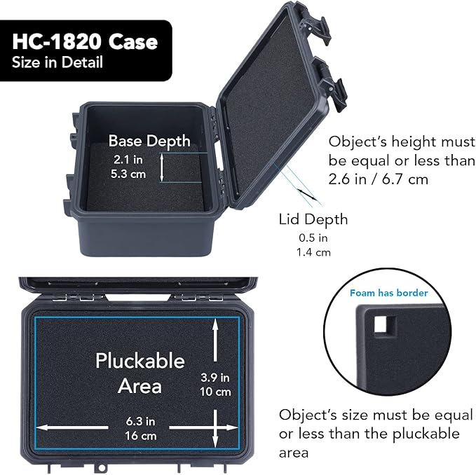 Lykus HC-1820 Mini Hard Case Dry Box - Image 3