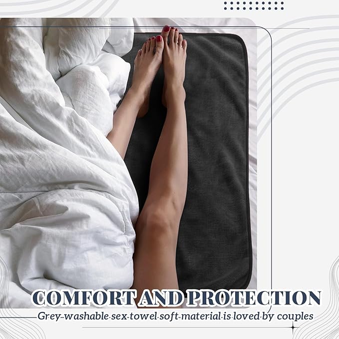 1 Pcs Waterproof Mat 27 x 27 in Reusable Stainproof Blanket Quiet Easy Use - Image 6