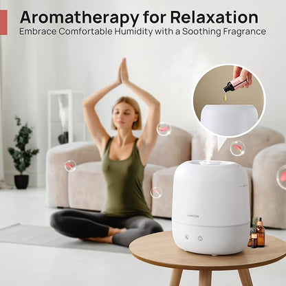 Clarston Humidifiers for Bedroom, 2L Top Fill - Image 3