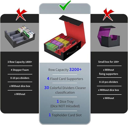 Trading Card Storage Box, MTG Deck Boxs, Card Storages Boxes, bulk card storage - Image 5