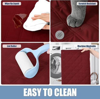Smiry Waterproof Dog Bed Cover Pet Blanket, Soft Washable Dog Blanket - Image 5