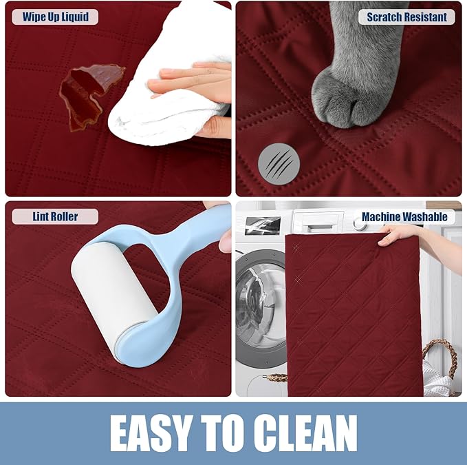 Smiry Waterproof Dog Bed Cover Pet Blanket, Soft Washable Dog Blanket - Image 5