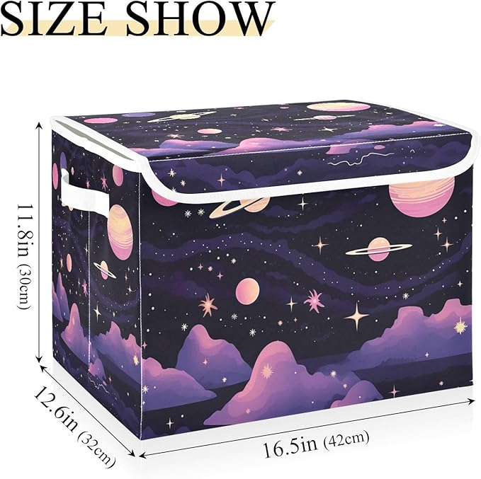 xigua Abstract Planets Storage Bins - Image 3