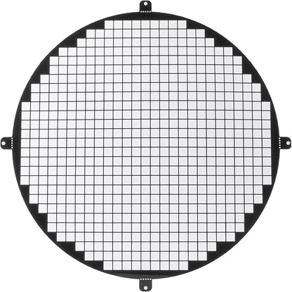 Repa Market 12" Inch Black Galvanized Steel Round Crawl Space Vent Grid by RepaMarket