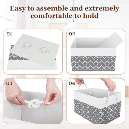 Storage Bin, Collapsible Storage Basket - Image 4