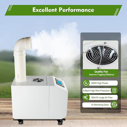 3kg/H Ultrasonic Industrial Humidifier, Commercial Air Humidifier Sprayer - Image 3