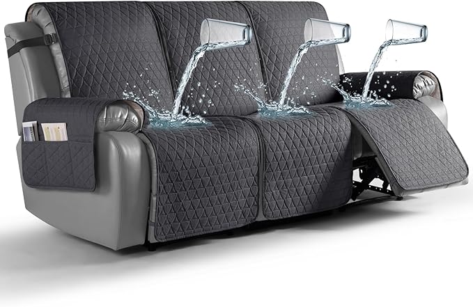 TAOCOCO 100% Waterproof Recliner Cover, Non-Slip Washable Reclining Couch Cover by TAOCOCO