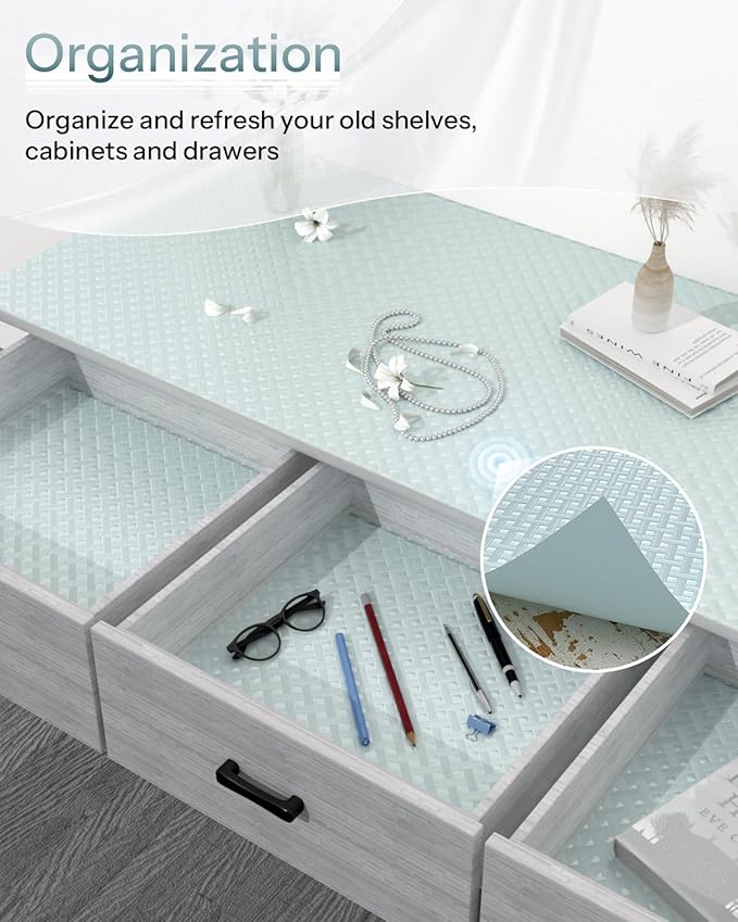 Shelf and Drawer Liner for Kitchen Cabinet, Non-Adhesive 24in x 240in - Image 5