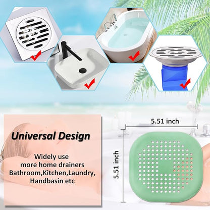Hair Drain Catcher, Square Drain Cover - Image 6