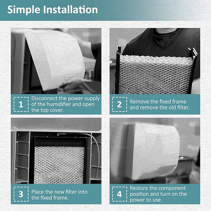 MaxLLTo Pack of 2 Replacement Humidifier Filter Compatible - Image 4