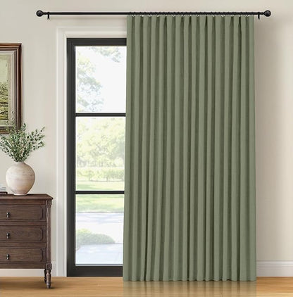 INOVADAY Thermal Sliding Door Curtains 100% Blackout Curtains by INOVADAY