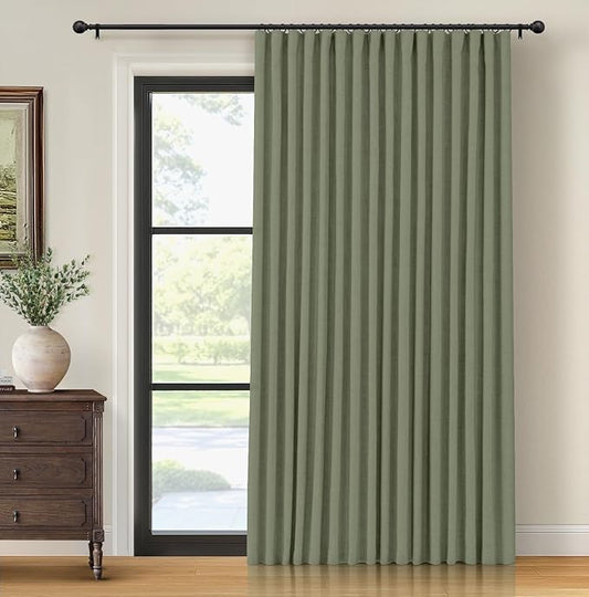 INOVADAY Thermal Sliding Door Curtains 100% Blackout Curtains by INOVADAY