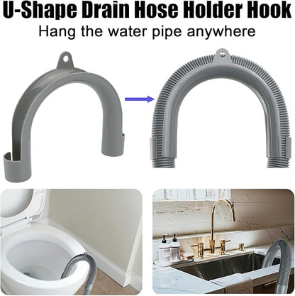 3.2 FT Universal Washing Machine Drain Hose, Drain Hose Extension Kit - Image 5