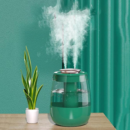 Cool Mist Humidifier, 1.5L Led Lights, Quiet Ultrasonic, Dual Nozzles, Smart - Image 6