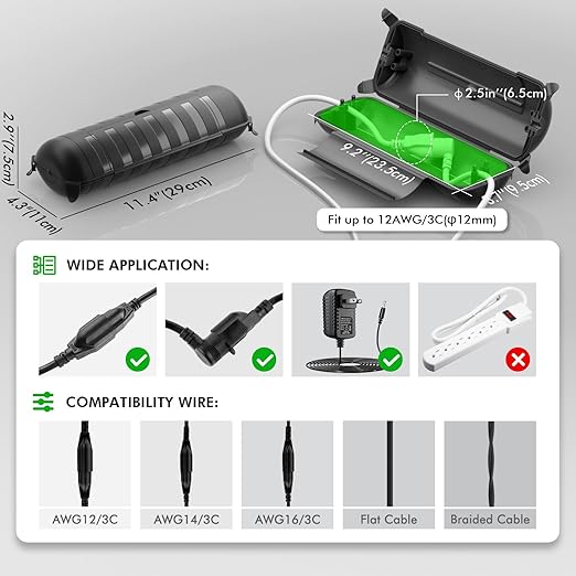 2 Pack of Outdoor IP44 Waterproof Connection Box by Restmo, Weatherproof - Image 2