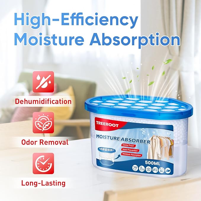 10 Pack Moisture Absorbers, 10.6 OZ Humidity Absorber Bucket, Moisture Absorbers - Image 2