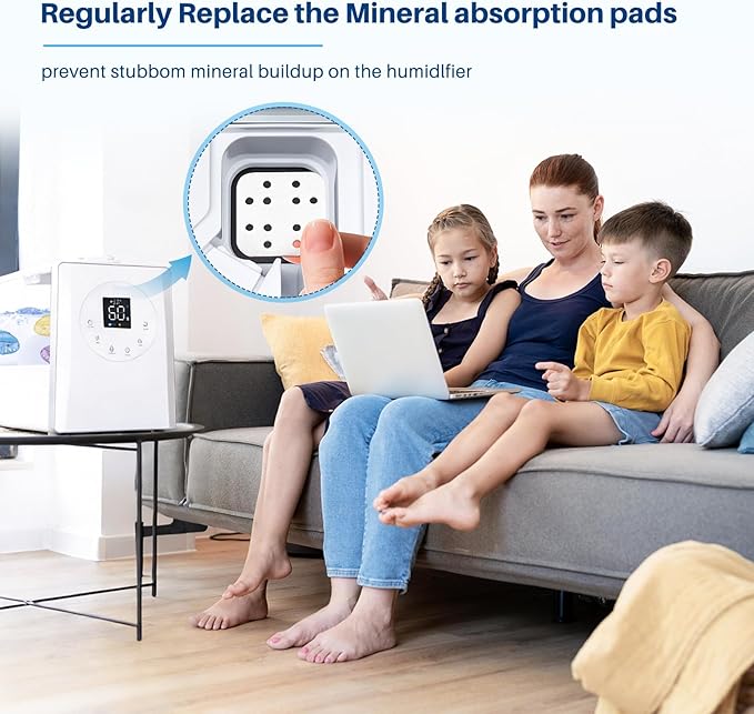 Humidifier Filter Replacement for LEVOIT, Mineral Absorption Pad Compatible - Image 5