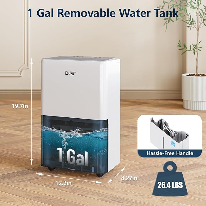 DuraComfort Dehumidifier for Basement up to 2, 500 Sq Ft, 2025 Energy Star - Image 10