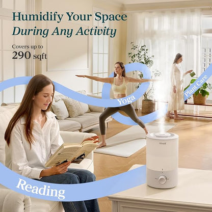 LEVOIT - Humidifiers for Bedroom - Quiet - Cool Mist/Top Fill/Essential Oil - Image 6