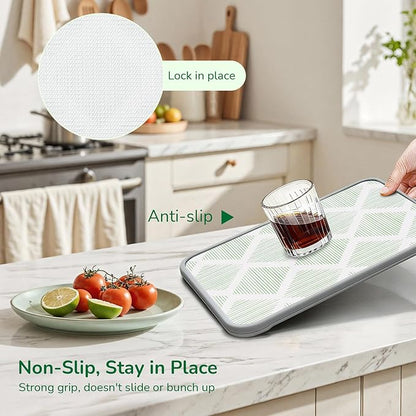 Drawer and Shelf Liner for Kitchen, Non-Slip Non-Adhesive Cabinet Liners for - Image 4