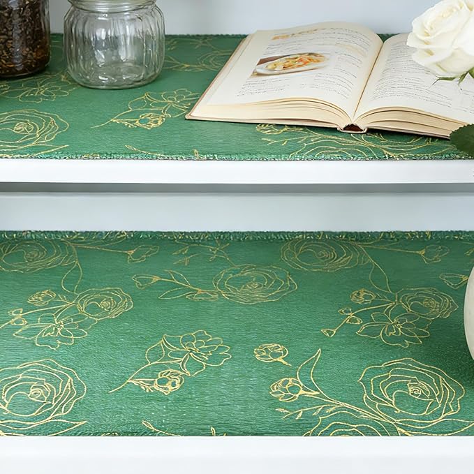 Shelf Liner for Kitchen Cabinets Drawer Liner Non-Adhesive Non-Slip Thickened - Image 5