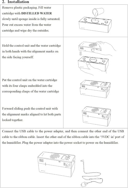HumidiCup® M1 Electronic Cigar Humidifier, - Image 5