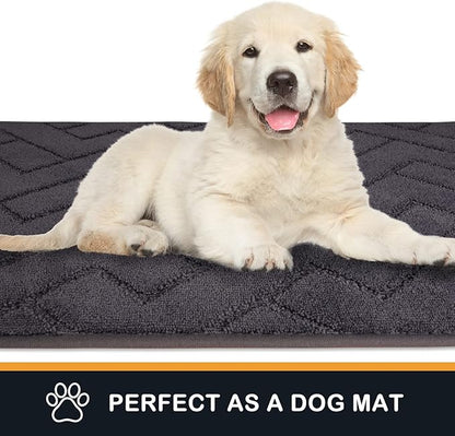 PURRUGS Dirt Trapping Door Mat 32" x 70", Non-Slip Machine Washable Entry Rug - Image 6