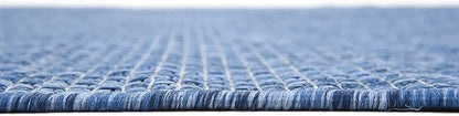 Unique Loom Collection Casual Transitional Solid Heathered Indoor/Outdoor - Image 10