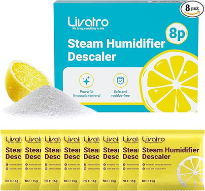 Citric Acid Cleaning – 8 Individually Wrapped Descalers by Livatro