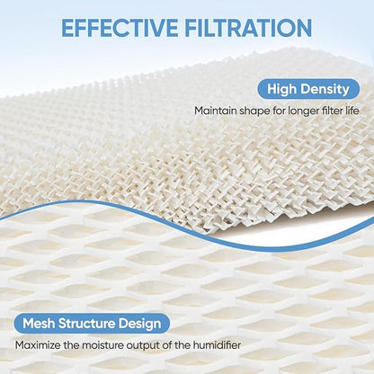 4 Pack HAC-504 Humidifier Wicking Filter Compatible - Image 3
