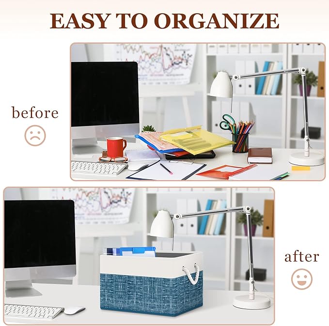Storage Bin, Collapsible Storage Basket - Image 5