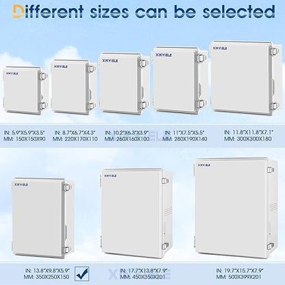 Waterproof Outdoor Project ABS Plastic Junction Box IP67 Weatherproof Dustproof - Image 4