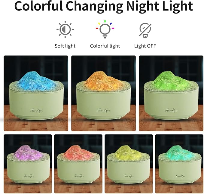 Portable 1500ml Small Cool Mist Humidifier, USB Personal Desktop Humidifier - Image 4