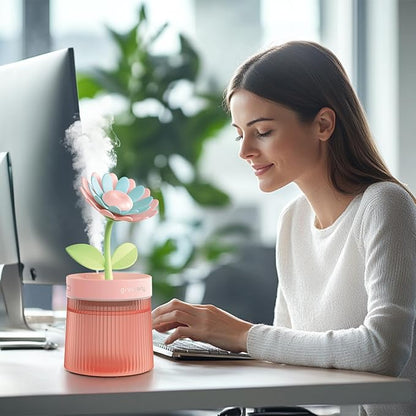 Cute Mini Humidifier 320mL Cool Mist Humidifie mute - Image 6
