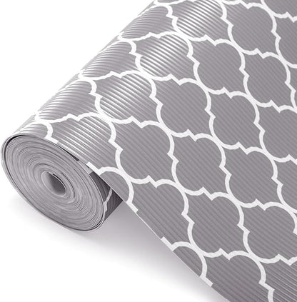 Glotoch Shelf Liner for Kitchen Cabinets Non Adhesive, Waterproof Shelf Paper by GlotochExpress